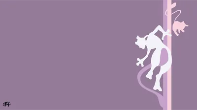 Sleek Minimalist Wallpaper Minimal Wallpaper 4K 3840x2162 Minimalist, 4k, Ultra, Hd, Anime, Wallpaper, Featuring, Silhouettes, Mewtwo, Mew, Pok, Mon, Gray, Ultrawide