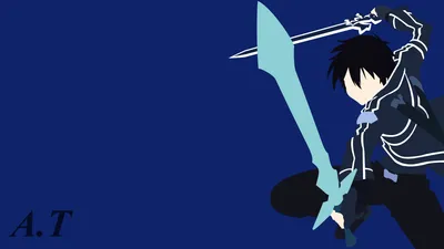 Minimalist Anime Kazuto Minimal Wallpaper 4K 1920x1080 Minimalist, Hd, Anime, Wallpaper, Featuring, Kazuto, Kirigaya, Kirito, Sword, Art, Online, Pink, Gray, Ultrawide, Full HD