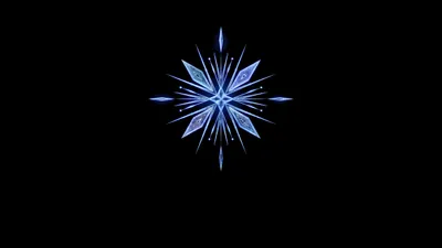 Frozen Radiant Blue Snowflake Design Black/Dark Wallpaper 4K 5120x2880 Hd, Desktop, Wallpaper, Of, Frozen, 2, Featuring, A, Radiant, Blue, Snowflake, Design, Brown, Pink, Ultrawide, 4k