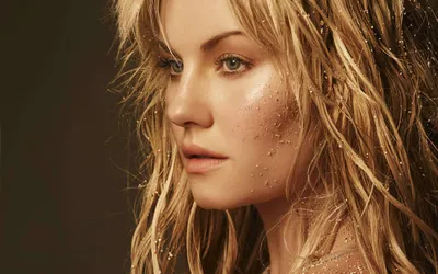Elisha Cuthbert Wet Tousled Hair Abstract Wallpaper 4K 2560x1600 A, Stunning, Hd, Wallpaper, Featuring, Elisha, Cuthbert, With, Wet, Tousled, Hair, Showcasing, Brown, Orange, Gray, Ultrawide, QHD