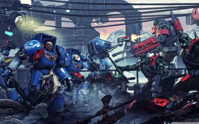Epic Ultramarines Wallpaper Wallpaper 4K, Space category
