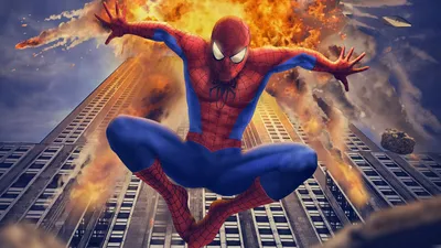 Comic Spider Man Abstract Wallpaper 4K 1920x1080 Comic, Spider, Man, Hd, Desktop, Wallpaper, Background, Gray, Yellow, Ultrawide, Full HD