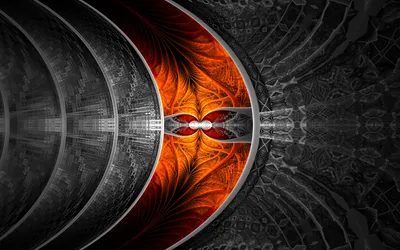 Abstract Fractal Design Patterns Dark Abstract Wallpaper 4K 1920x1200 Hd, Pc, Desktop, Wallpaper, Featuring, An, Abstract, Fractal, Design, Intricate, Patterns, Dark, Brown, Red, Ultrawide, Full HD