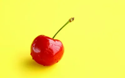 Single Glossy Red Cherry Green Abstract Wallpaper 4K 1920x1200 Hd, Desktop, Wallpaper, Featuring, A, Single, Glossy, Red, Cherry, Green, Stem, Bright, Pink, Yellow, Ultrawide, Full HD