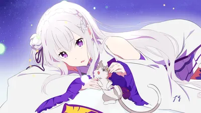 Emilia Zero Starting Space Wallpaper 4K 1920x1080 Hd, Desktop, Wallpaper, Featuring, Emilia, From, (re:zero), Zero, Starting, Life, Another, White, Ultrawide, Full HD