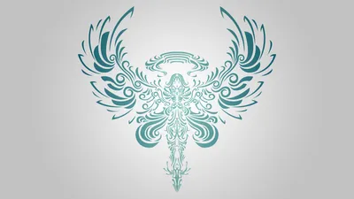 Mesmerizing Fantasy Angel Fantasy Wallpaper 4K 1920x1080 A, Mesmerizing, Fantasy, Angel, Design, With, Intricate, Patterns, Elegant, Wings, Serving, Eye-catching, White, Ultrawide, Full HD