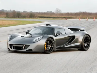 Silver Hennessey Venom Supercar Cars Wallpaper 4K 2048x1536 Silver, Hennessey, Venom, Gt, Supercar, Parked, On, A, Track, Captured, High-definition, Desktop, Gray, White, Landscape, Full HD