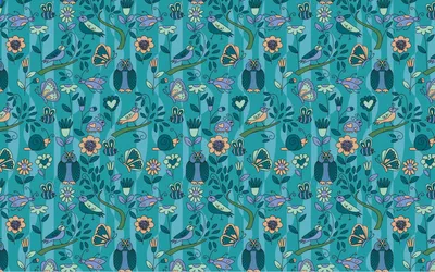 Abstract Artistic Pattern Flowers Abstract Wallpaper 4K 1920x1200 Hd, Pc, Desktop, Wallpaper, Featuring, An, Abstract, Artistic, Pattern, Flowers, Leaves, Birds, Orange, Brown, Ultrawide, Full HD