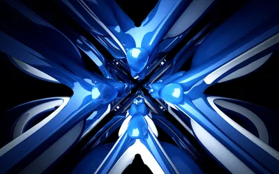 Abstract Blue Design Smooth Abstract Wallpaper 4K 1920x1200 Abstract, Blue, Design, With, Smooth, Reflective, Shapes, Converging, Center, Creating, Dynamic, Desktop, White, Pink, Ultrawide, Full HD