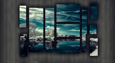 Golden Abstract Wallpaper Nature Wallpaper 4K 1919x1055 Abstract, And, Artistic, Hd, Pc, Desktop, Wallpaper, Featuring, Fragmented, Panels, Serene, Lakeside, Gray, Ultrawide