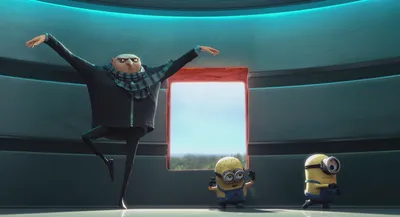 Gru Two Minions Abstract Wallpaper 4K 1920x1040 Hd, Pc, Desktop, Wallpaper, Featuring, Gru, And, Two, Minions, Despicable, Movie, Striking, White, Ultrawide, Full HD