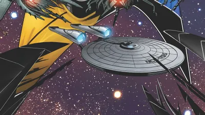 Vivid Comic Wallpaper Space Wallpaper 4K 2100x1181 Comic, Star, Trek, Hd, Desktop, Wallpaper, Background, Gray, Ultrawide, Full HD