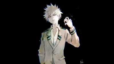 Vibrant Katsuki Wallpaper Abstract Wallpaper 4K 2800x1584 Katsuki, Bakugou, Anime, My, Hero, Academia, Hd, Desktop, Gray, Ultrawide, QHD