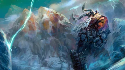 Vivid Majestic Wallpaper Fantasy Wallpaper 4K 3840x2160 A, Majestic, Fantasy, Creature, Towers, Over, Icy, Mountains, Dramatic, Lightning, Illuminating, Scene, Brown, Gray, Ultrawide, 4k