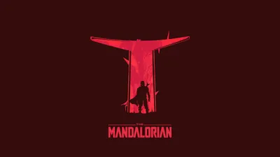 Golden Minimalist Wallpaper Minimal Wallpaper 4K 3840x2160 Minimalist, Red-on-dark, Mandalorian, Silhouette, Inside, A, T-shaped, Emblem, Logo, Star, Wars, Show, Red, Ultrawide, 4k