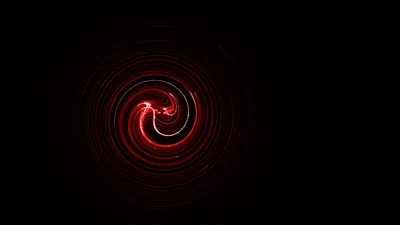Vibrant Abstract Wallpaper Black/Dark Wallpaper 4K 1920x1080 An, Abstract, Hd, Desktop, Wallpaper, Featuring, A, Mesmerizing, Red, Spiral, Design, Dark, Orange, Pink, Brown, Ultrawide, Full HD