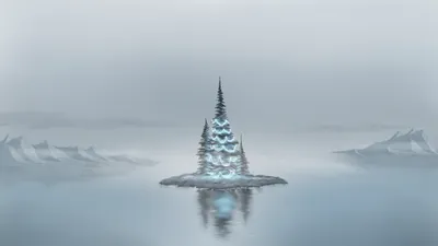 Artistic Christmas Tree Nature Wallpaper 4K 2560x1440 Artistic, Hd, Desktop, Wallpaper, Featuring, A, Christmas, Tree, Illuminated, Blue, Lights, Small, Gray, White, Ultrawide, QHD