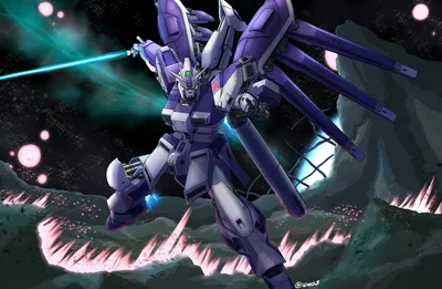 Gundam Abstract Abstract Wallpaper 4K 7500x4900 Rx-93-ν2, Hi-ν, Gundam, Rx-93-, White, Ultrawide, 4k