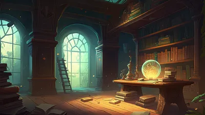 Fantasy Hogwarts Legacy Magical Fantasy Wallpaper 4K 1920x1080 Hd, Fantasy, Desktop, Wallpaper, From, Hogwarts, Legacy, Featuring, Magical, Library, Room, Glowing, White, Gray, Ultrawide, Full HD