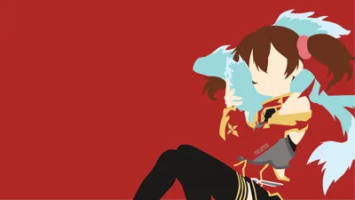 Vibrant Minimalist Wallpaper Minimal Wallpaper 4K 1920x1080 Minimalist, Hd, Pc, Desktop, Wallpaper, Featuring, Silica, (keiko, Ayano, Sword, Art, Red, Black, Ultrawide, Full HD