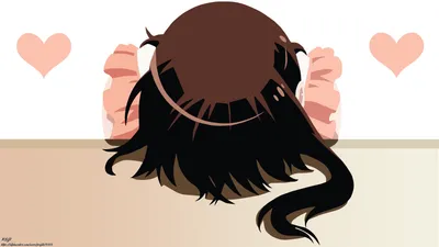Minimalist Kosaki Onodera Minimal Wallpaper 4K 7680x4320 Minimalist, 8k, Ultra, Hd, Pc, Wallpaper, Of, Kosaki, Onodera, Nisekoi, Rear, View, Brown, White, Black, Ultrawide, 4k