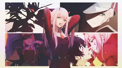 Dreamy Zero Wallpaper Abstract Wallpaper 4K 1920x1080 Hd, Desktop, Wallpaper, Featuring, Zero, Two, From, (darling, Franxx), Showcasing, Multiple, Scenes, White, Ultrawide, Full HD