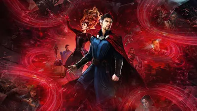 Movie Doctor Strange Abstract Wallpaper 4K 3840x2160 Movie, Doctor, Strange, In, The, Multiverse, Of, Madness, Desktop, Brown, Ultrawide, 4k
