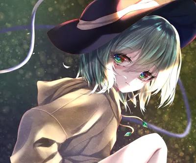 Misty Koishi Wallpaper Abstract Wallpaper 4K 2894x2412 Koishi, Komeiji, Anime, Touhou, Hd, Desktop, Wallpaper, White, Square, QHD
