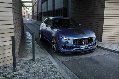 Crisp Blue Wallpaper Cars Wallpaper 4K 4096x2730 Blue, Maserati, Levante, Suv, Car, Parked, In, A, Narrow, Urban, Alley, Ultra, Gray, Ultrawide, 4k