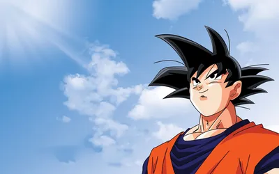 Crisp Goku Wallpaper Nature Wallpaper 4K 1920x1200 Hd, Desktop, Wallpaper, Featuring, Goku, From, Dragon, Ball, Clear, Blue, Sky, Clouds, Gray, White, Ultrawide, Full HD
