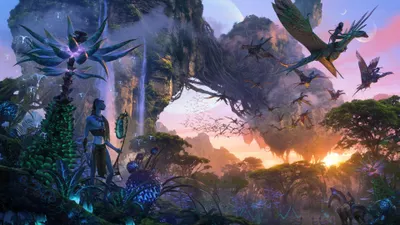 Avatar Fire Ash Nature Wallpaper 4K 3840x2160 4k, Ultra, Hd, Pc, Desktop, Wallpaper, Of, Avatar, Fire:, Ash, Fantasy, Pink, White, Ultrawide