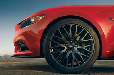 Sleek Close Wallpaper Cars Wallpaper 4K 2048x1360 Close-up, Of, A, 2015, Ford, Mustang, Gt's, Wheel, 039, Showcasing, Sleek, Design, Brown, Red, Ultrawide, Full HD