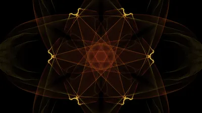 Abstract Generative Design Orange Hues Abstract Wallpaper 4K 1920x1080 Abstract, Generative, Design, With, Orange, Hues, Forming, A, Symmetrical, Intricate, Pattern, Dark, Black, Ultrawide, Full HD