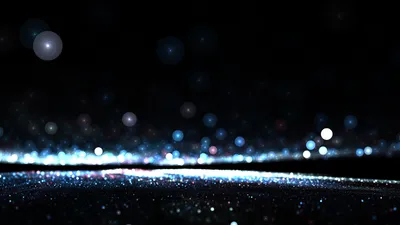 Dreamy Abstract Wallpaper Black/Dark Wallpaper 4K 1920x1080 An, Abstract, Hd, Desktop, Wallpaper, Featuring, Swirling, Strands, Glitter, Soft, Glowing, Orbs, White, Pink, Ultrawide, Full HD