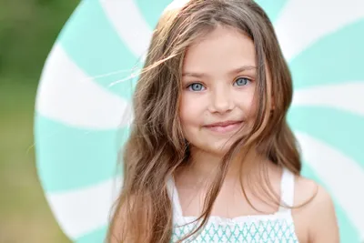 Little Girl Blue Abstract Wallpaper 4K 3606x2404 Hd, Desktop, Wallpaper, Featuring, A, Little, Girl, With, Striking, Blue, Eyes, Captured, White, Landscape, QHD