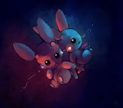 Bold Plusle Wallpaper Abstract Wallpaper 4K 2000x1745 Plusle, Pokémon, Minun, Anime, Pokemon, Hd, Desktop, Pok, Mon, Red, Green, Brown, Square, Full HD
