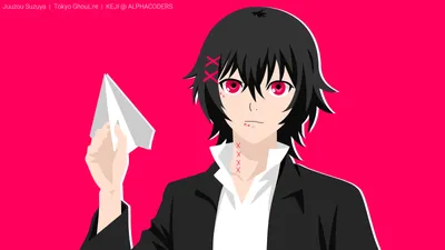 Minimalist Juuzou Suzuya Tokyo Minimal Wallpaper 4K 8000x4500 Minimalist, 8k, Ultra, Hd, Wallpaper, Of, Juuzou, Suzuya, Tokyo, Ghoul, Black, Hair, Red, Brown, Ultrawide, 4k