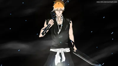Serene Anime Wallpaper Black/Dark Wallpaper 4K 1920x1080 Hd, Desktop, Wallpaper, And, Background, Featuring, An, Anime, Character, Bleach, Wielding, Sword, White, Ultrawide, Full HD