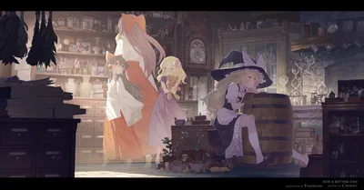 Dreamy Marisa Wallpaper Abstract Wallpaper 4K 2600x1362 Marisa, Kirisame, Reimu, Hakurei, Anime, Touhou, Hd, Desktop, Gray, Ultrawide, QHD