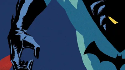 Stylized Comic Illustration Batman Black/Dark Wallpaper 4K 1920x1080 Hd, Pc, Desktop, Wallpaper, Featuring, A, Stylized, Comic, Illustration, Batman, Bold, Shadows, Brown, Ultrawide, Full HD
