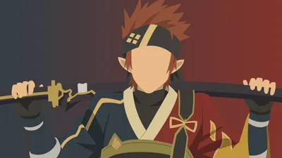 Serene Minimalist Wallpaper Minimal Wallpaper 4K 1920x1080 Minimalist, Faceless, Klein, From, Sword, Art, Online, Holding, Sheathed, Across, His, Shoulders, Brown, Ultrawide, Full HD