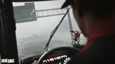 Sleek Kings Wallpaper Games Wallpaper 4K 3840x2160 Road, Kings), Video, Game, Driver-view, Through, Rain-smeared, Windshield, Highway;, Dashboard, Figurine, White, Gray, Ultrawide, 4k