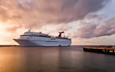 Vibrant Cruise Wallpaper Nature Wallpaper 4K 1920x1200 A, Stunning, Hd, Desktop, Wallpaper, Featuring, Cruise, Ship, Docked, Near, Pier, Tranquil, Gray, Ultrawide, Full HD