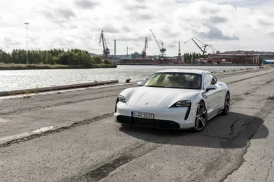 Bright White Wallpaper Cars Wallpaper 4K 4096x2731 White, Car, Porsche, Taycan, Vehicle, Turbo, Desktop, Landscape, 4k