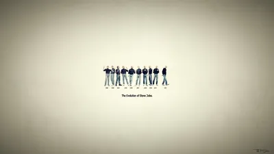 Timeline Titled Evolution Steve Minimal Wallpaper 4K 1920x1080 Hd, Wallpaper, Showing, A, Timeline, Titled, The, Evolution, Steve, Jobs, Multiple, Depicting, White, Ultrawide, Full HD