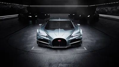 Misty Sleek Wallpaper Cars Wallpaper 4K 3840x2160 Hd, Desktop, Wallpaper, Of, A, Sleek, Bugatti, Tourbillon, Front, View, Modern, Dimly-lit, Gray, Ultrawide, 4k