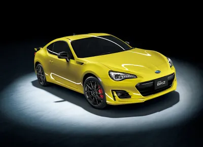 Vibrant Yellow Subaru Cars Wallpaper 4K 4000x2910 A, Vibrant, Yellow, Subaru, Brz, Sports, Car, Showcased, Against, Dark, Highlighting, Sleek, White, Landscape, 4k