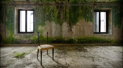 Golden Abandoned Wallpaper Abstract Wallpaper 4K 3012x1683 Abandoned, Chair, Window, Man, Made, Room, Hd, Desktop, White, Gray, Ultrawide, QHD