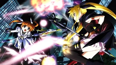 Radiant Anime Wallpaper Fantasy Wallpaper 4K 1920x1080 Anime, Magical, Girl, Lyrical, Nanoha, Strikers, Hd, Desktop, White, Ultrawide, Full HD