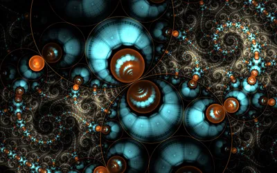 Vibrant Abstract Fractal Abstract Wallpaper 4K 2560x1600 A, Vibrant, Abstract, Fractal, Pattern, Featuring, Dark, Colors, Psychedelic, Swirls, Creates, Trippy, White, Brown, Ultrawide, QHD